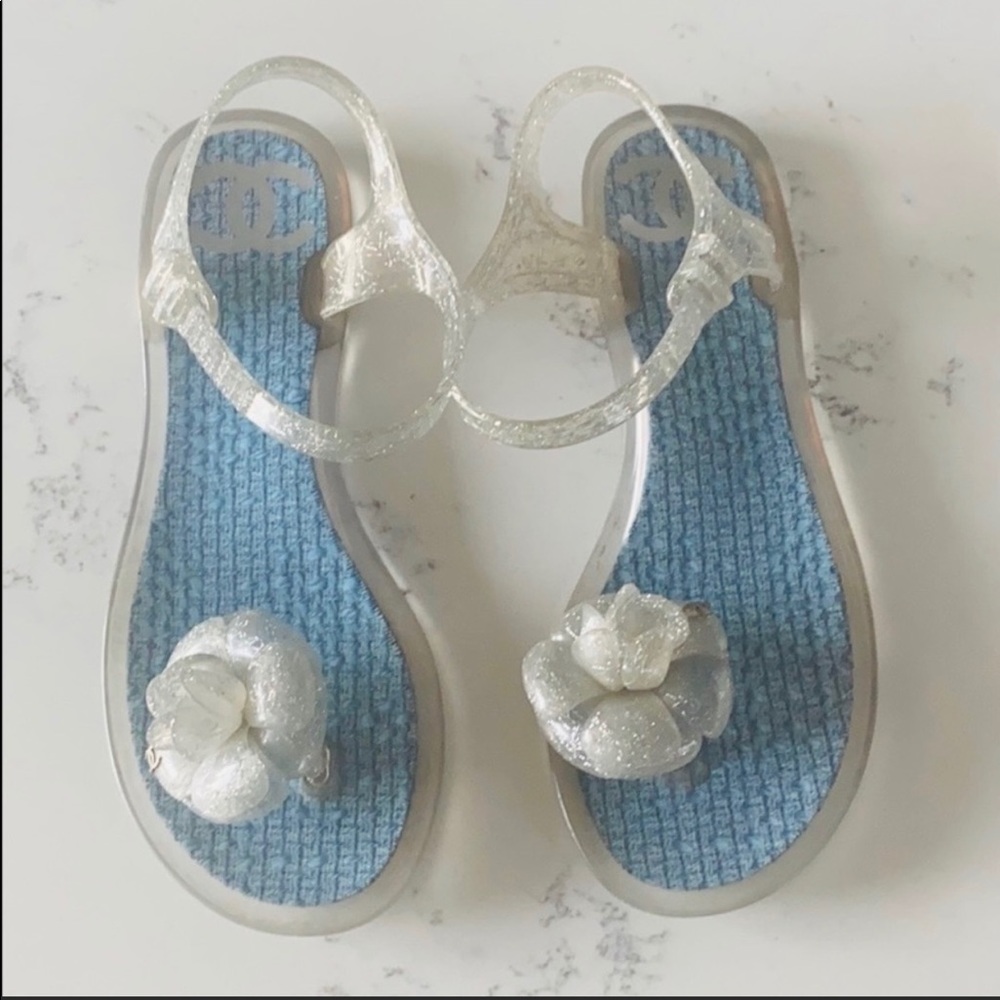 Chanel Jelly Sandals